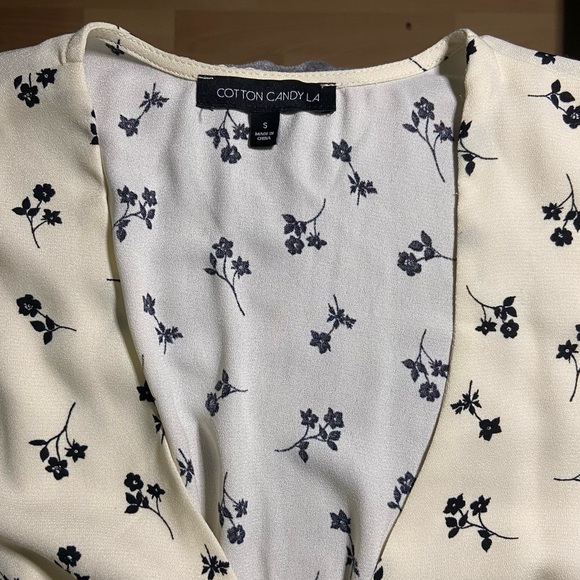 Floral mini dress - Picture 3 of 6